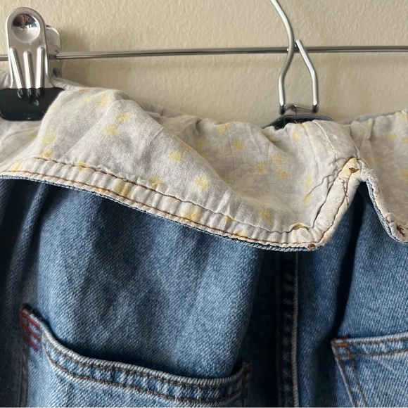 Urban Outfitters BDG High Waisted Fold Over Mom Jeans Relaxed Fit Cotton 28 - Picture 10 of 16